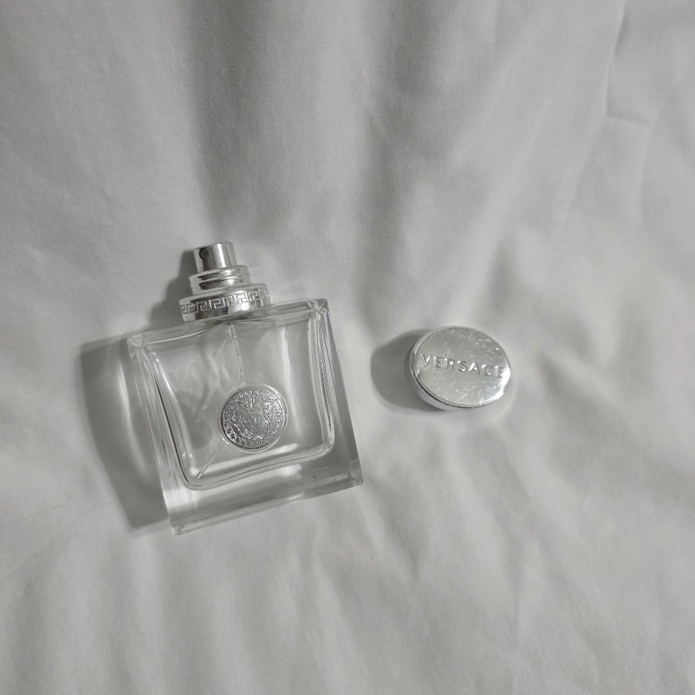 Empty Versace Perfume Bottle